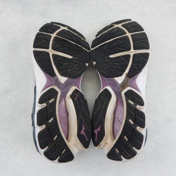 Mizuno Womens Wave Rider 23 Citadel-Glacier Running Shoes Size 8.5 - Picture 10 of 13